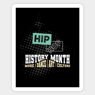 Hip hop | History Month Sticker